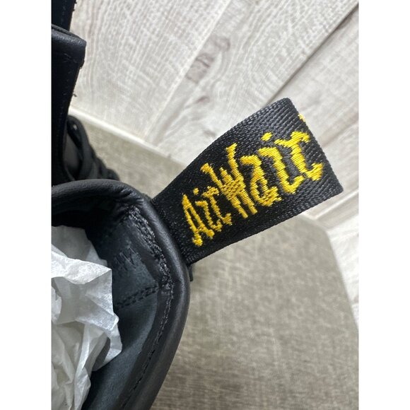 Dr. Martens 1460 Womens Black Smooth Leather Lace-Up Boots Size 5 US / 36 EU - Picture 7 of 11